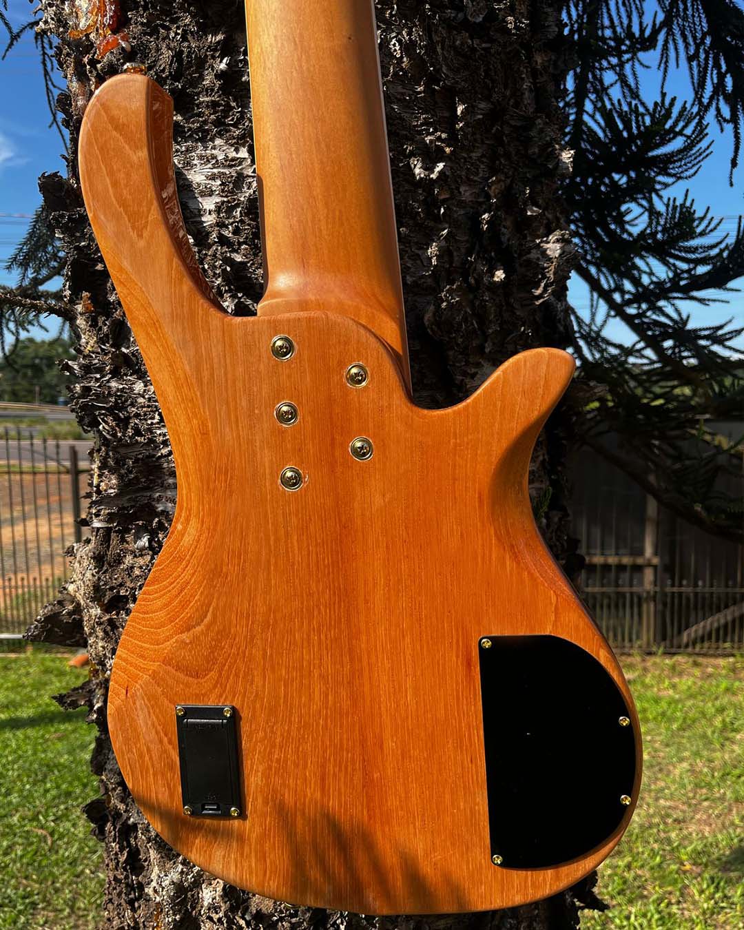 Olha só quem chegou pra agitar o fim de semana- King Custom Blue ! 🎸💙Esse baixo é conta com c (1)