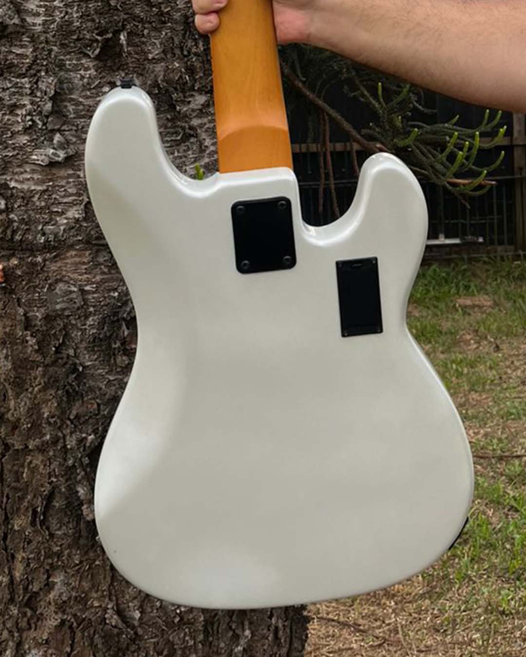 Pra quem é canhoto e sente falta dos bass por aqui, sim, hoje tem um baixão canhoto!Esse aqui é (1)